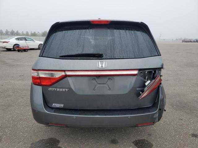 5FNRL5H98CB102215 - 2012 HONDA ODYSSEY TOURING GRAY photo 6