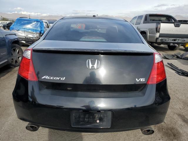 1HGCS22888A007646 - 2008 HONDA ACCORD EXL BLACK photo 6