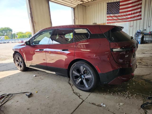 WB523CF03RCR29633 - 2024 BMW IX XDRIVE50 RED photo 2