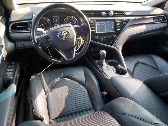 4T1B11HK1KU808561 - 2019 TOYOTA CAMRY L BLUE photo 8