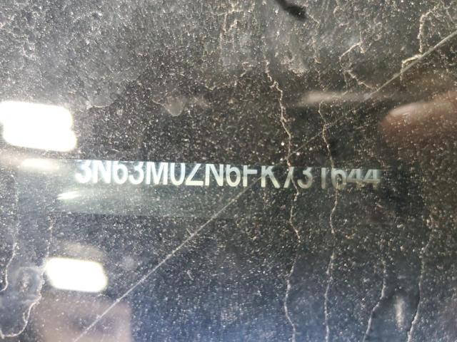 3N63M0ZN6FK731644 - 2015 CHEVROLET CITY EXPRE LT Чорний фото 13