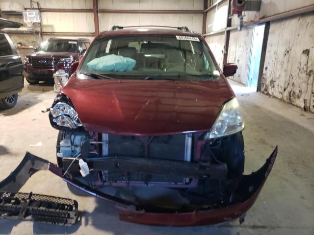 5TDZA22C54S219806 - 2004 TOYOTA SIENNA XLE BURGUNDY photo 5