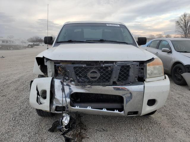 1N6AA0EK8CN312888 - 2012 NISSAN TITAN S WHITE photo 5