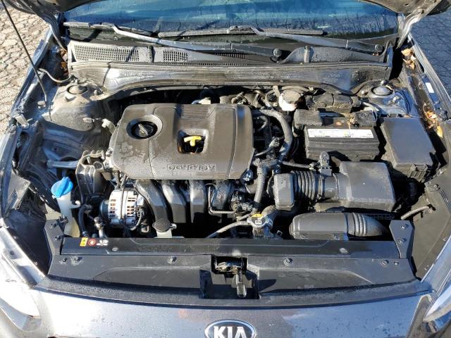 3KPF34AD5ME276262 - 2021 KIA FORTE GT LINE GRAY photo 11