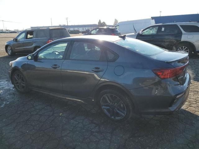 3KPF34AD5ME276262 - 2021 KIA FORTE GT LINE GRAY photo 2