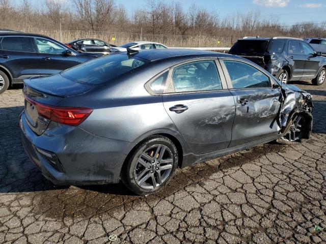 3KPF34AD5ME276262 - 2021 KIA FORTE GT LINE GRAY photo 3