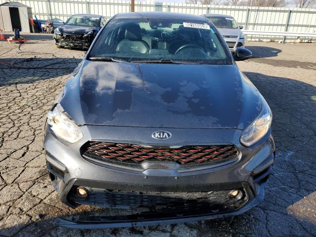 3KPF34AD5ME276262 - 2021 KIA FORTE GT LINE GRAY photo 5