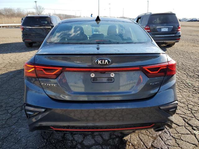 3KPF34AD5ME276262 - 2021 KIA FORTE GT LINE GRAY photo 6