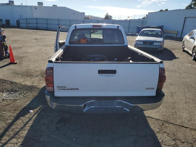 5TETX22N65Z115464 - 2005 TOYOTA TACOMA ACCESS CAB თეთრი ფოტო 6