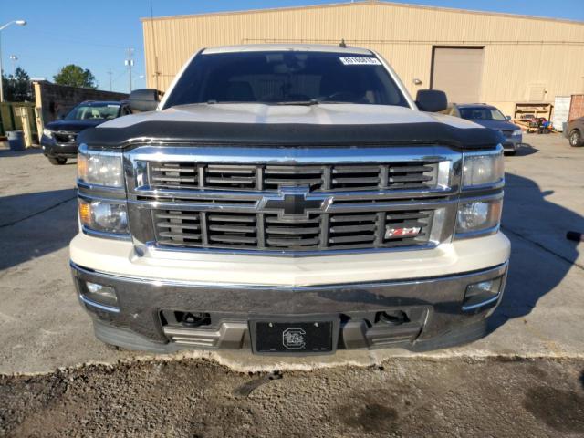 3GCUKREC4EG447713 - 2014 CHEVROLET 1500 SILVE K1500 LT WHITE photo 5