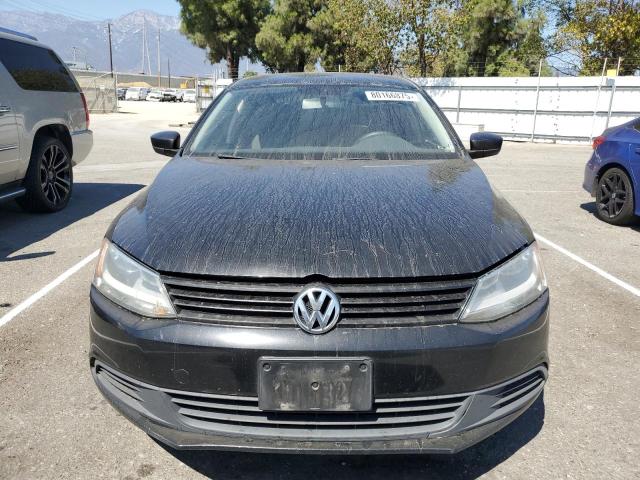 3VW2K7AJ7CM327626 - 2012 VOLKSWAGEN JETTA BASE BLACK photo 5