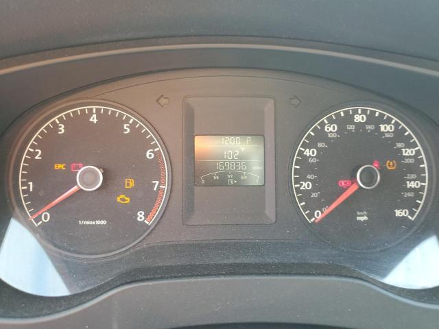 3VW2K7AJ7CM327626 - 2012 VOLKSWAGEN JETTA BASE BLACK photo 9