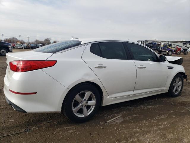 KNAGM4A78F5622831 - 2015 KIA OPTIMA LX WHITE photo 3