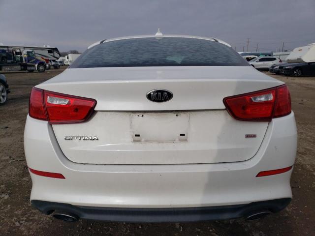 KNAGM4A78F5622831 - 2015 KIA OPTIMA LX WHITE photo 6