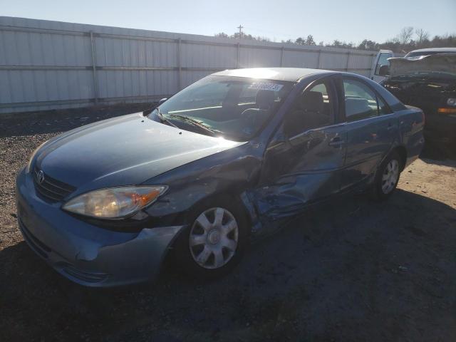 4T1BE32K33U701165 - 2003 TOYOTA CAMRY LE BLUE photo 1