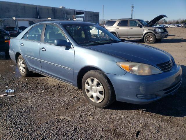 4T1BE32K33U701165 - 2003 TOYOTA CAMRY LE BLUE photo 4