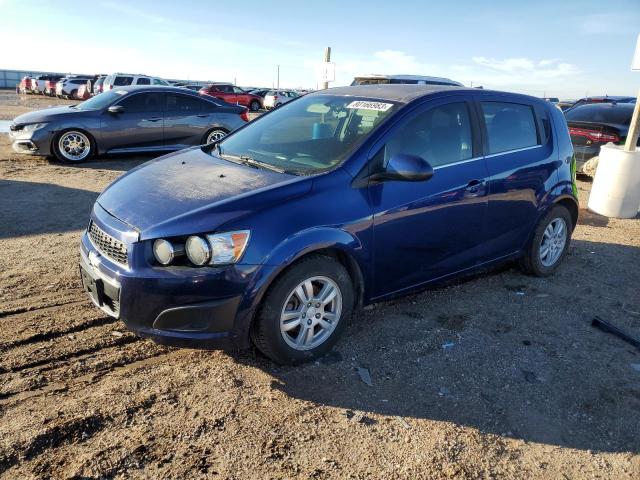 1G1JC6SH8E4126147 - 2014 CHEVROLET SONIC LT BLUE photo 1