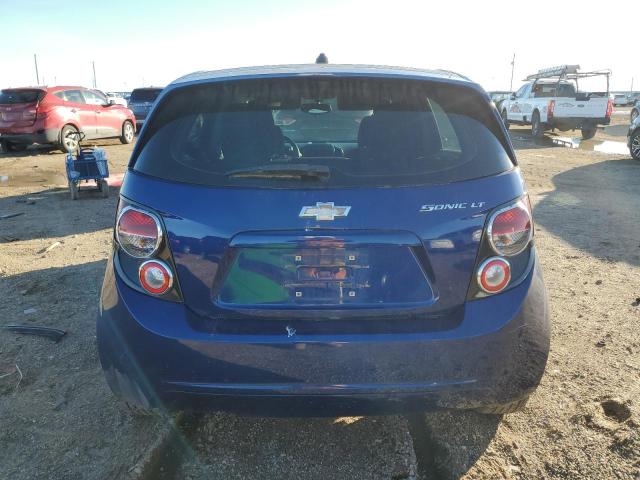 1G1JC6SH8E4126147 - 2014 CHEVROLET SONIC LT BLUE photo 6