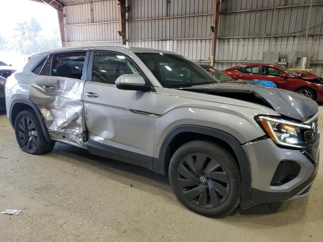 1V2JE2CA2RC224127 - 2024 VOLKSWAGEN ATLAS CROS SE Argent photo 4