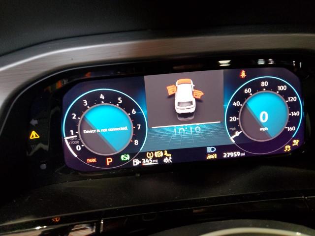 1V2JE2CA2RC224127 - 2024 VOLKSWAGEN ATLAS CROS SE Argent photo 9