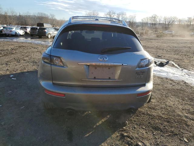 JNRAS08W57X201935 - 2007 INFINITI FX35 GRAY photo 6