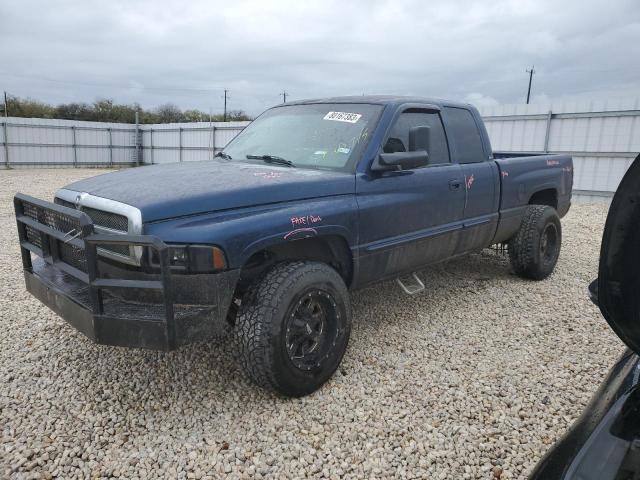 3B7HC13Y61G773604 - 2001 DODGE RAM 1500 BLUE photo 1