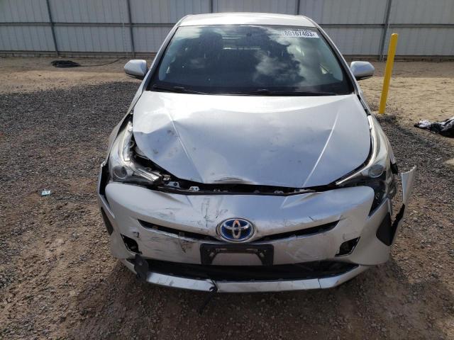 JTDKBRFU7G3522232 - 2016 TOYOTA PRIUS SILVER photo 5