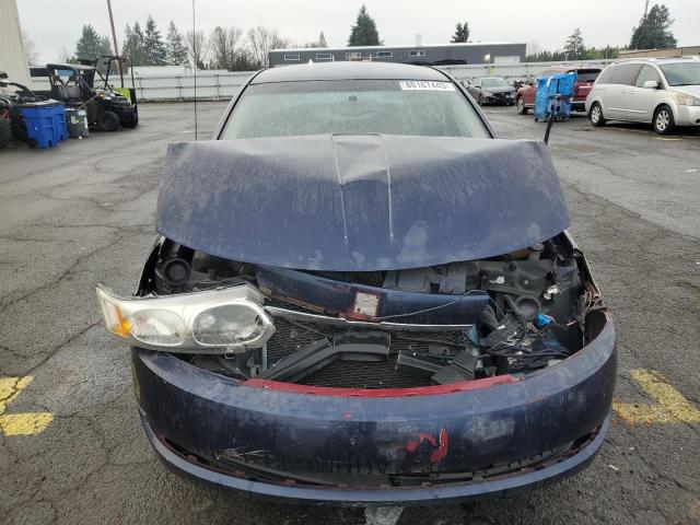 1G8AL55FX7Z146685 - 2007 SATURN ION LEVEL 3 BLUE photo 5