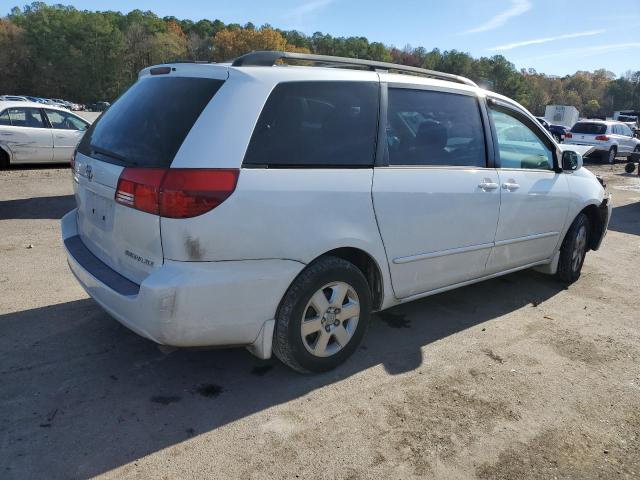 5TDZA22C24S207869 - 2004 TOYOTA SIENNA XLE WHITE photo 3