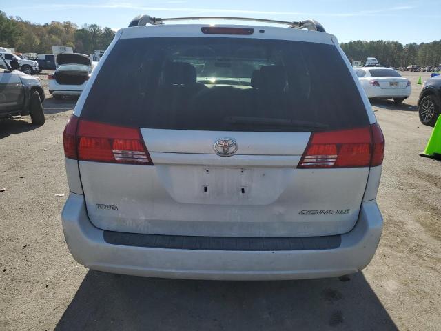 5TDZA22C24S207869 - 2004 TOYOTA SIENNA XLE WHITE photo 6