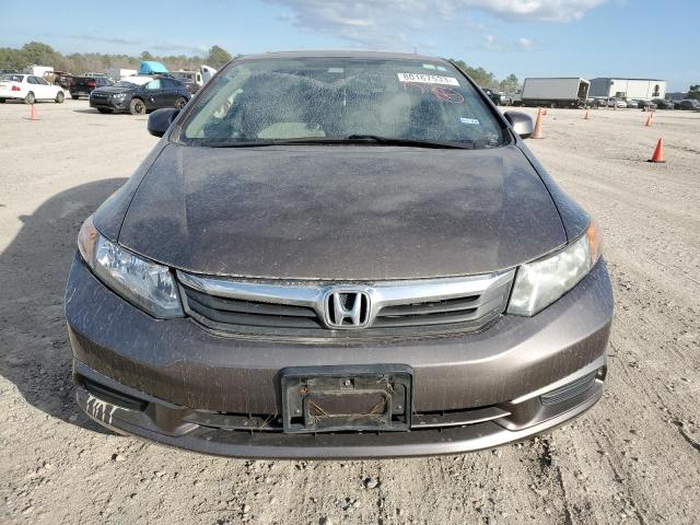 2HGFB2F85CH517308 - 2012 HONDA CIVIC EX CHARCOAL photo 5