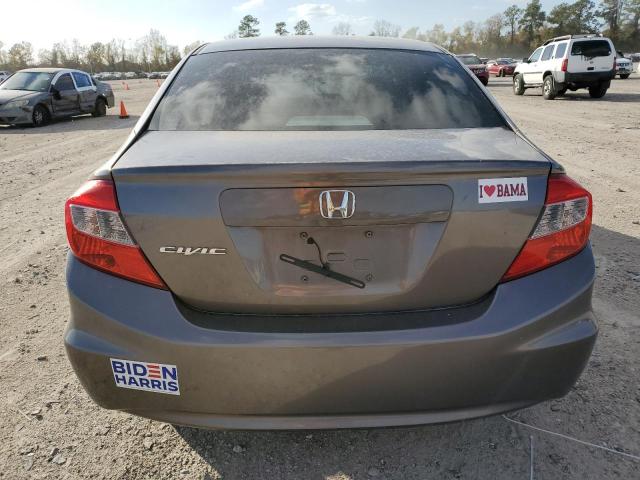 2HGFB2F85CH517308 - 2012 HONDA CIVIC EX CHARCOAL photo 6