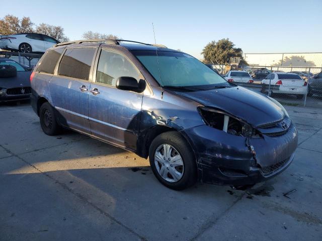 5TDZA23CX6S424782 - 2006 TOYOTA SIENNA CE BLUE photo 4