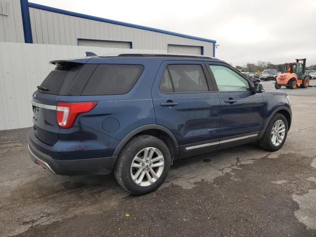 1FM5K7D83HGD38869 - 2017 FORD EXPLORER XLT ლურჯი ფოტო 3