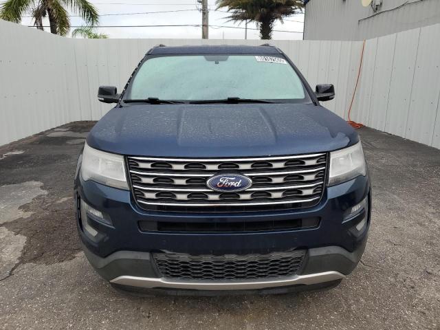 1FM5K7D83HGD38869 - 2017 FORD EXPLORER XLT ლურჯი ფოტო 5