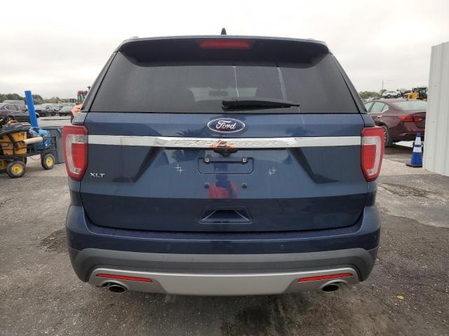 1FM5K7D83HGD38869 - 2017 FORD EXPLORER XLT ლურჯი ფოტო 6