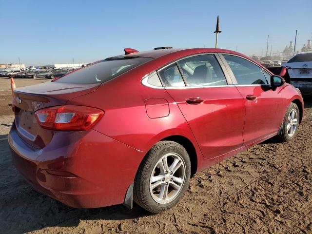 3G1BE5SM4HS562181 - 2017 CHEVROLET CRUZE LT RED photo 3