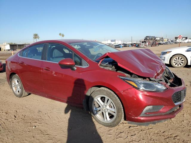 3G1BE5SM4HS562181 - 2017 CHEVROLET CRUZE LT RED photo 4