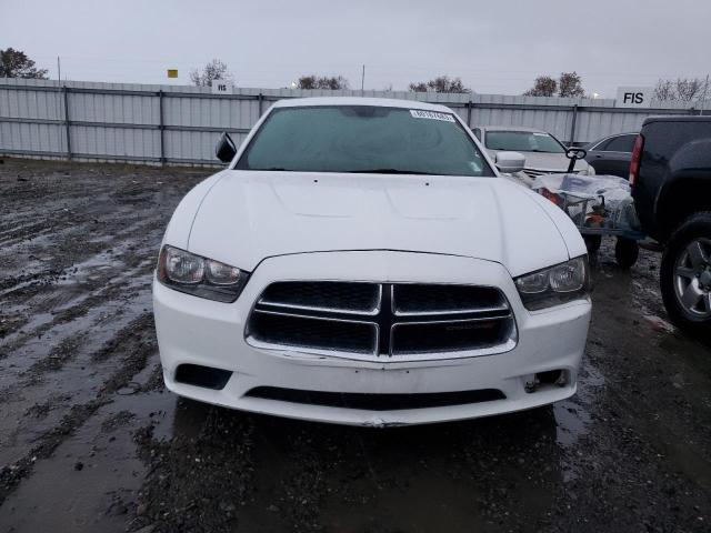 2C3CDXBG1EH174641 - 2014 DODGE CHARGER SE WHITE photo 5