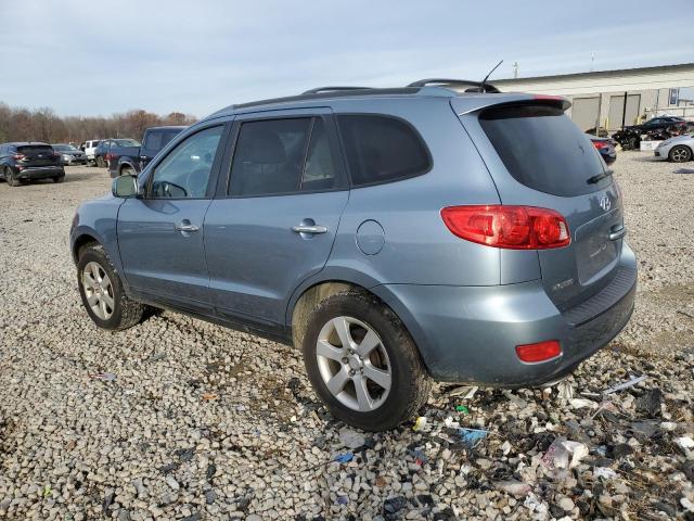 5NMSH13E49H324368 - 2009 HYUNDAI SANTA FE SE BLUE photo 2