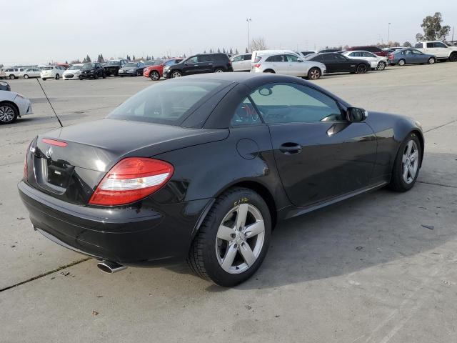 WDBWK54F76F076867 - 2006 MERCEDES-BENZ SLK 280 BLACK photo 3