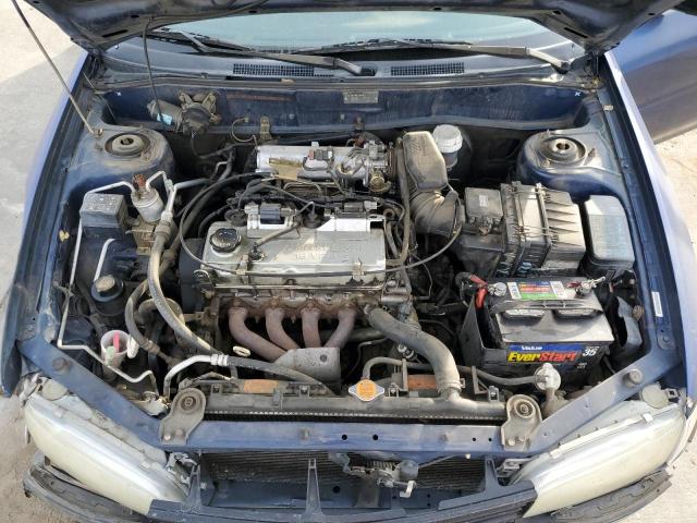 JA3AY26C61U033118 - 2001 MITSUBISHI MIRAGE ES BLUE photo 11