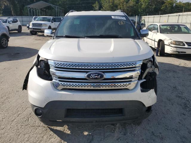 1FM5K7D82DGA57883 - 2013 FORD EXPLORER XLT თეთრი ფოტო 5