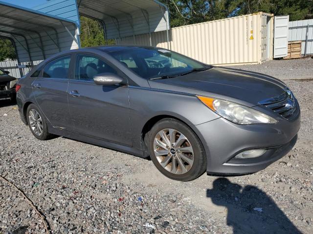 5NPEC4AC7EH915516 - 2014 HYUNDAI SONATA SE 银色 照片 4