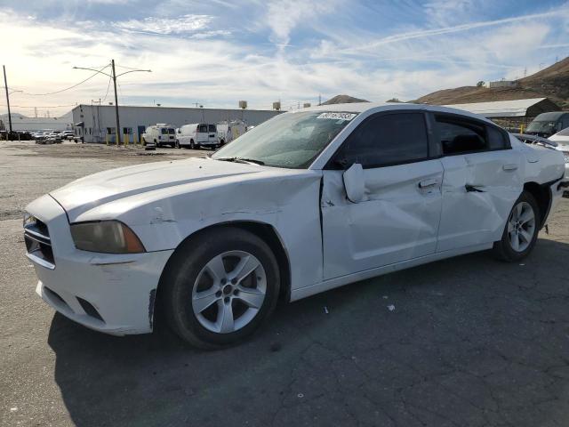 2B3CL3CG6BH553833 - 2011 DODGE CHARGER WHITE photo 1