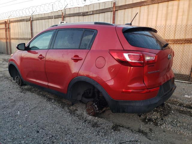 KNDPB3A24C7322730 - 2012 KIA SPORTAGE BASE RED photo 2