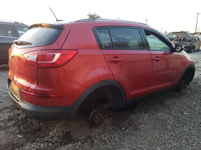 KNDPB3A24C7322730 - 2012 KIA SPORTAGE BASE RED photo 3