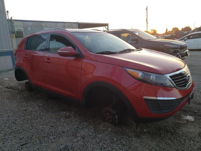 KNDPB3A24C7322730 - 2012 KIA SPORTAGE BASE RED photo 4