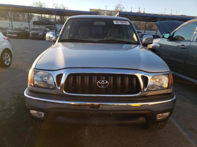 5TEGN92N94Z406748 - 2004 TOYOTA TACOMA DOUBLE CAB PRERUNNER SILVER photo 5