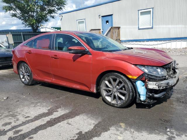 19XFC1F7XLE218745 - 2020 HONDA CIVIC EXL Красный фото 4